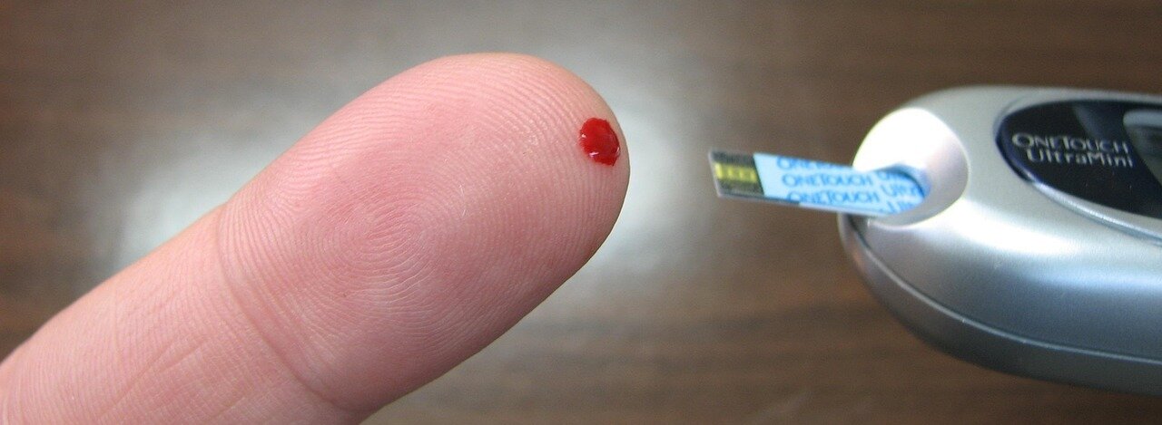 vingerprik test